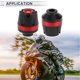 thumbnail image 3 of Protector de guardabarros de aleación de aluminio para slider de marco de motocicleta de 14mm, protección contra choques, 49mm, 60mm, rojo, 2 Pcs, 3 of 7
