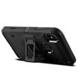 thumbnail image 4 of iPhone X Case, Mignova Rugged Plastic Heavy Duty Armor Holster Defender Full Body Protective Hybrid Case Cover with Belt Swivel Clip and Kickstand for Apple iPhone X (Black), 4 of 7