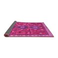 thumbnail image 2 of Ahgly Company Indoor Square Persian Pink Traditional Area Rugs, 8' Square, 2 of 4