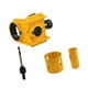 thumbnail image 5 of Kit de instalación de cerradura de puerta, 2 bujes ajustables, plantilla para cerradura de puerta, abridor de orificios para cerraduras Amarillo, 5 of 9