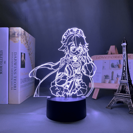 

Night Lights Gifts 3D Lamp with 16 Colors Changing Touch and Remote Control（Genshin-36）