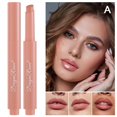 thumbnail image 1 of Nude Matte Lipstick Natural Velvet Moisture Smooth Crayon Lip Stain Make L8X8, 1 of 7