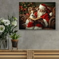 thumbnail image 5 of Denozer Large Christmas Wall Art - Santa Wall Art, Christmas Canvas, Winter Wall Art, Christmas Pictures, Christmas Poster - 18x12 inches, 5 of 8