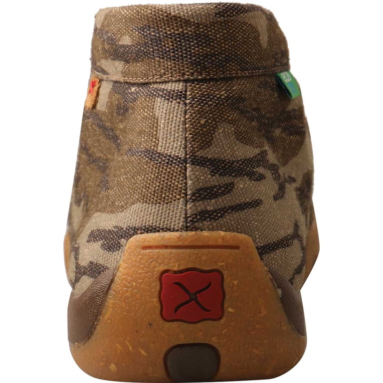 Twisted X Mens Driving Moc Camo Chukka Boots MDM0082 Size 7M Camouflage Brown Men main image 3