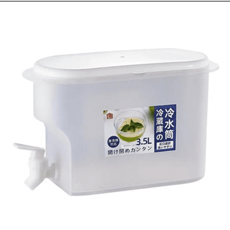 

3.5L Capacity Kettle With Tap Refrigerator Ice Water Cool Bucket Fruit Teapot
