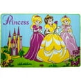 thumbnail image 2 of Mybecca Kids Rug Princess & Castle in Pink 3' X 5' Children Area Rug for Playroom & Nursery - Non Skid Gel Backing (39" x 56"), 2 of 2