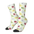 thumbnail image 1 of Bingfone Insects Print Compression Socks for Women and Men Long Socks for Running Athletic Cycling Nurse, 1 of 6