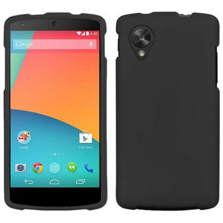 GRAY RUBBERIZED PROTEX HARD CASE PROTECTOR COVER FOR LG/GOOGLE NEXUS 5 (Best Cover For Nexus 5)