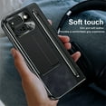 thumbnail image 4 of for Google Pixel Fold 2 / Pixel 9 Pro Fold Case with S Pen Holder & Black Slim Stylus, Phone Case with Hinge Protection Kickstand Screen Protector Retro Leather Protective Case,Black, 4 of 7