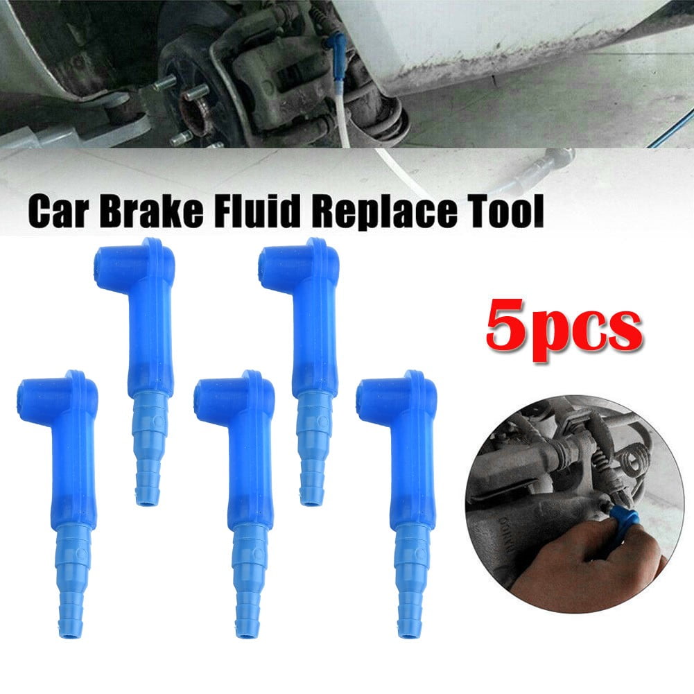 Buy 5Pcs Auto Car Brake Fluid Replacement Tool Pump Oil Bleeder Change