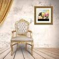 thumbnail image 3 of Grey, Jace 26x26 Gold Ornate Wood Framed with Double Matting Museum Art Print Titled - Colorful Buffalo, 3 of 4