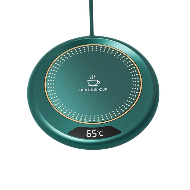 taza de almohadilla de calentamiento Calentador de tazas portátil, almohadilla de aislamiento constante de café eléctrico de invierno, almohadilla de calentamiento de de leche,