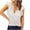White-02, variant on Mittory Womens Casual V Neck Blouse Tops Frilled Ruffles Solid Sleeveless Tanks