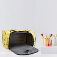 thumbnail image 6 of Unique Bargains Floral Makeup Bag Zipper Flower Cosmetic Pouch Yellow, 6 of 7
