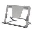 thumbnail image 3 of Soporte para tableta de aleación de aluminio portátil plegable gris para escritorio, teléfono, tableta, soporte para dibujo para teléfono móvil de 5 a 14 pulgadas, 3 of 5
