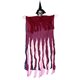 thumbnail image 1 of Bewildely Colgante de fantasma de Halloween, accesorio festivo, modelo de calavera de simulación, decoración de casa embrujada, suministros para fiestas, Kits de decoración para fiestas Rojo Bewildely HA068183-01, 1 of 6