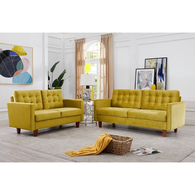 Miliou Velvet Sofa