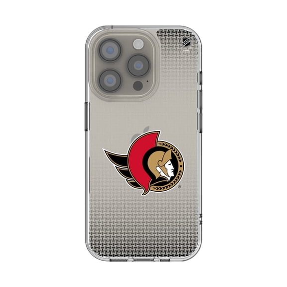 Ottawa Senators Linen Logo iPhone Clear Case