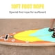 thumbnail image 2 of 10 Pies Enrollado Con Correa Soporte Tablero Surf () Amarillo, 2 of 6