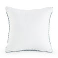 thumbnail image 6 of Ox Bay Hampton 18" x 18" Navy/White Geometric Cotton Adult Decorative Throw Pillow Cover, 6 of 7