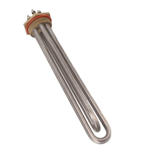 Elemento Calentador Tubular, Elemento Calentador De Agua Eléctrico De Alta Transferencia De Calor De Acero Inoxidable De 6 KW, Rendimiento Estable Para Estufa De Sauna Para