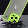 thumbnail image 3 of Compatible with iPhone 14 Pro Max Case Clear Luminous Case Glow in The Dark Noctilucent Luminous Space Nebula Slim Fit Cover Protective Anti Scratch Cases Thin Translucent Protective Case Green, 3 of 7
