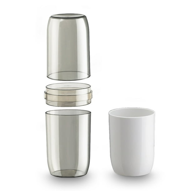 DTOWER Toothbrush Case Portable Toothpaste Container DustProof