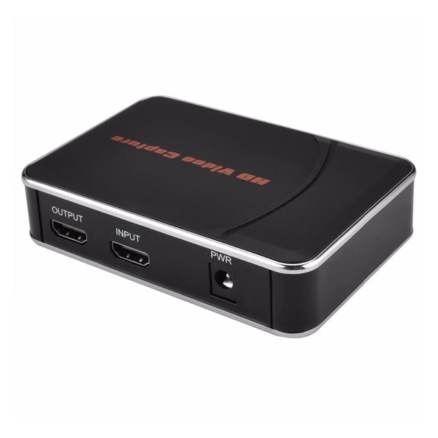 1080P HD Game Recorder, Smart Video Capture Hub with MIC Port