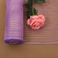 thumbnail image 1 of Flower packaging mesh Christmas mesh Christmas tree decoration multiple gold mesh 26cm * 10 yards, 1 of 2