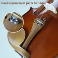 thumbnail image 2 of 4Pcs Durable Alloy Fine Tuners String Adjusters Replacement Parts for 3/4 4/4 Violin (Silver), 2 of 8