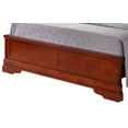 thumbnail image 4 of Glory Furniture Louis Phillipe Queen Panel Bed in Cherry, 4 of 5