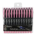 thumbnail image 1 of Thornton's Office Supplies Novice Disposable Medium Point Light Pink Ink Fountain Pens Pack of 12 TOS-DFPLTPNK12M Journaling and Calligraphy Pen for Smooth Writing - Gift for Beginner Artist, 1 of 4