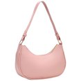 thumbnail image 1 of Bolso de hombro diario para mujer bolso informal con forma de media luna bolso de viaje versátil para niñas de PU, 1 of 7
