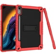 thumbnail image 5 of FIEWESEY Case for Lenovo Tab P12 12.7 Inches Tablet Case,Heavy-Duty Drop-Proof Shockproof Hybrid Kids Protective Case for Lenovo tab P12/Xiaoxin Pad Pro 12.7" Tablet Case TB370FU/TB371FC (Red/Black), 5 of 7
