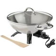 thumbnail image 2 of Presto 1500-Watt Stainless-Steel Electric Wok, 2 of 5