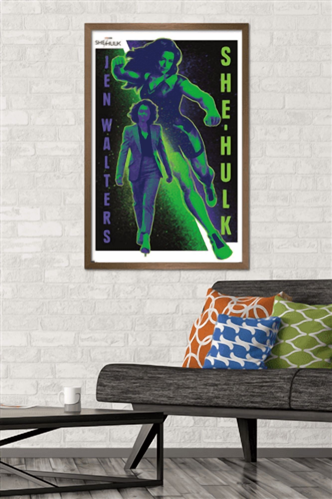 Marvel She-Hulk - Jen Walters Wall Poster, 22.375" x 34" Framed