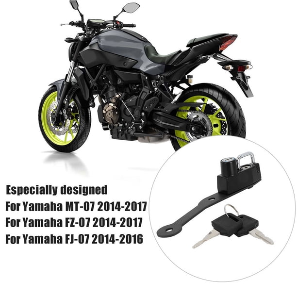 Kit De Bloqueo De Casco De aleación Para Motocicleta, ¡proteja Su Casco! aleación De Aluminio De Alta Densidad, Portátil Y Duradera, Viene Con 2 Llaves. Fácil instalación,