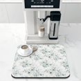 thumbnail image 2 of Washable Rubber Multicolored Floral Dish Drying Mats for Kitchen Counter Home Large Coffee Bar Pad Accessories and Decor for Utensils Stemware 16''x18'', 2 of 7