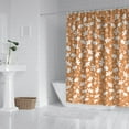 thumbnail image 2 of Fall Harvest Thanksgiving Pumpkin Shower Curtain,Autumn Leaves with Pumpkins Farmhouse Bath Curtain,Maple Leaves Bathroom Accessories Botanical for Bathroom Curtain Liner Set with Hooks,72X72in, 2 of 6