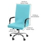 thumbnail image 5 of Silla Cubierta Unique Bargains Extensible para Oficina Desmontable Con Cierres y Tiras Inferiores lago azul medio, 5 of 9