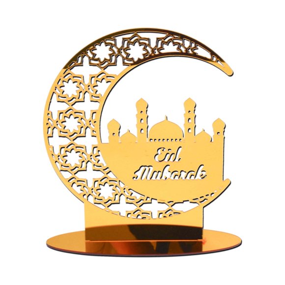 Eid Crafts Night Light Ramadan Mubarak Light Islamic Moon Lamp Decorations Eid Mubarak Table Decor Moon Star Ramadan Eid Ornaments Gift for Muslims Family Friend Home Bedroom Decor