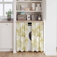 thumbnail image 6 of Watercolor Forest Green Kitchen Curtains 45 Inch Length, Abstract Modern Trees Tiers Curtains for Bathroom Bedroom Cafe, Light Filtering Small Window Treatment Short Tiered Drapes 2 Panels 42"Wx45"L, 6 of 8
