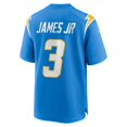 thumbnail image 3 of Men's Nike Derwin James Jr. Powder Blue Los Angeles Chargers Game Jersey, 3 of 4