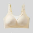 thumbnail image 5 of Women's Without Underwire Seamless Bra Breathable Bralette Women's Minimiser Bra T Shirt Sleep Bra With Additional Bra 36c Womens Padded Bras Women Bra Strapless Front Closure Wireless Bra 36ddd, 5 of 5