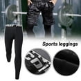 thumbnail image 2 of QHUDLV Men’s Compression Leggings,Sports Training,Base Layer Gym Wear, 2 of 9