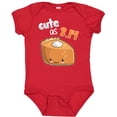 thumbnail image 3 of Inktastic Cute as 3.14 Pi Day Pumpkin Pie Pun Boys or Girls Baby Bodysuit, 3 of 5