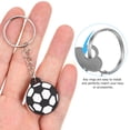 thumbnail image 2 of 24 PCS Llaveros de fútbol llave con pendientes de fútbol favores de la fiesta de la fiesta deportiva regalos de recompensa del juego de carnaval, 2 of 7