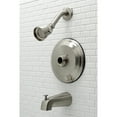thumbnail image 2 of Kingston Brass KB3638TLH Tub and Shower Trim Only Without Handle, Brushed Nickel, 2 of 3