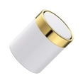 thumbnail image 2 of Baohd Convenient Garbage Can Silent Opening And Closing Trash Bin Wide Application pearl white 1.5L, 2 of 6