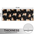 thumbnail image 5 of Kitchen Rugs Sets Of 2,Bulldog Dog and Footprints Anti Fatigue Kitchen Mat Rugs Non Slip Washable,Decorative Kitchen Floor Mats for Kitchen,Sink,Laundry,17"X47", 5 of 5